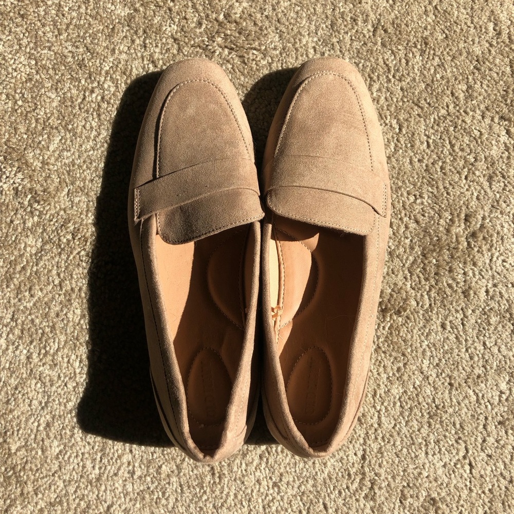 SUEDE // Faux Suede Loafers
